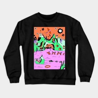 Somewhere in Switzerland Crewneck Sweatshirt